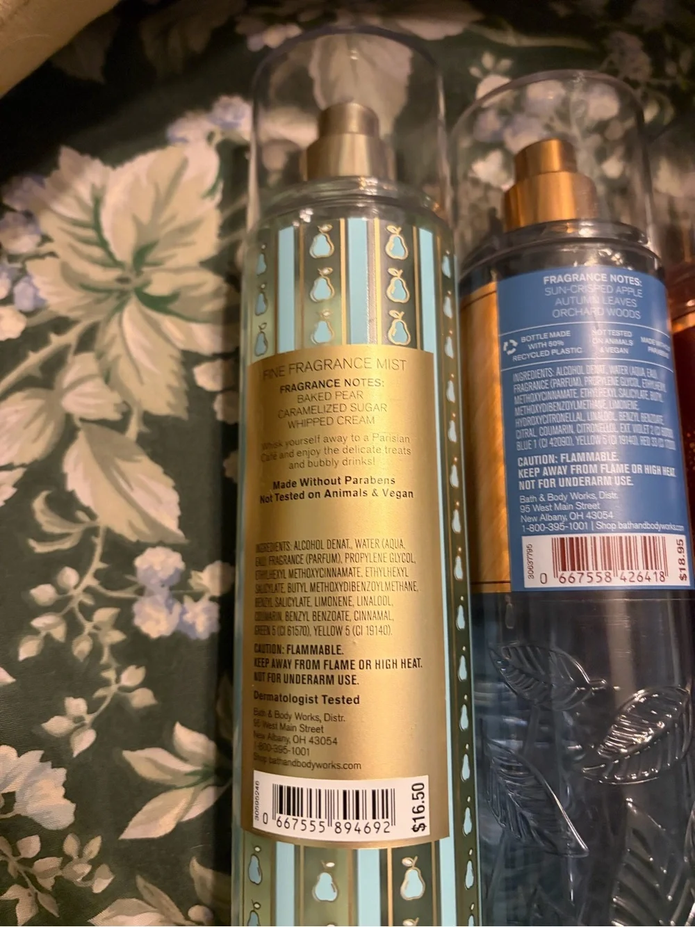 Bath and body Works trio of fine fragrance limited editions. Lightly used